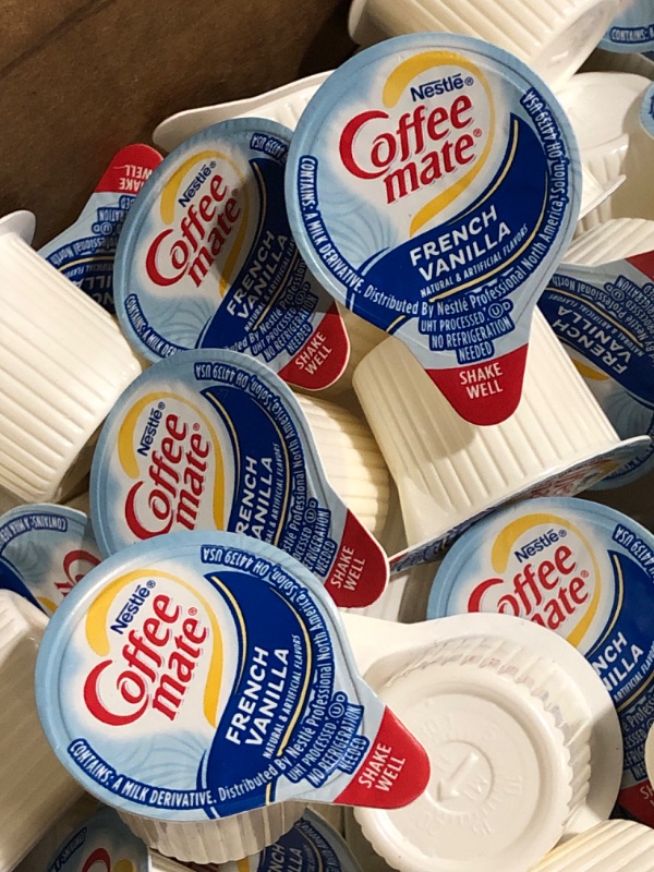 Photo 3 of * important * see all images *
Nestle Coffee mate Coffee Creamer, French Vanilla, Liquid Creamer Singles