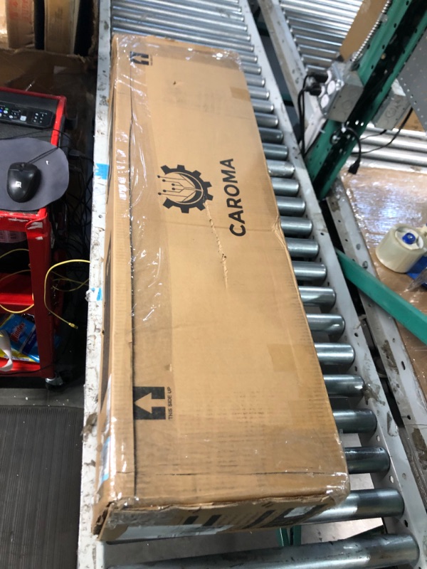 Photo 1 of Caroma Electric Scooter 500/350W, 25/20 Miles Range, 20/15.5 MPH Foldable Electric Scooter for Adults & Teens, 9"/10" Solid Tires, Portable Commute E Scooter w/Braking System & Shock Absorption 250W-Silver-15.5 Miles