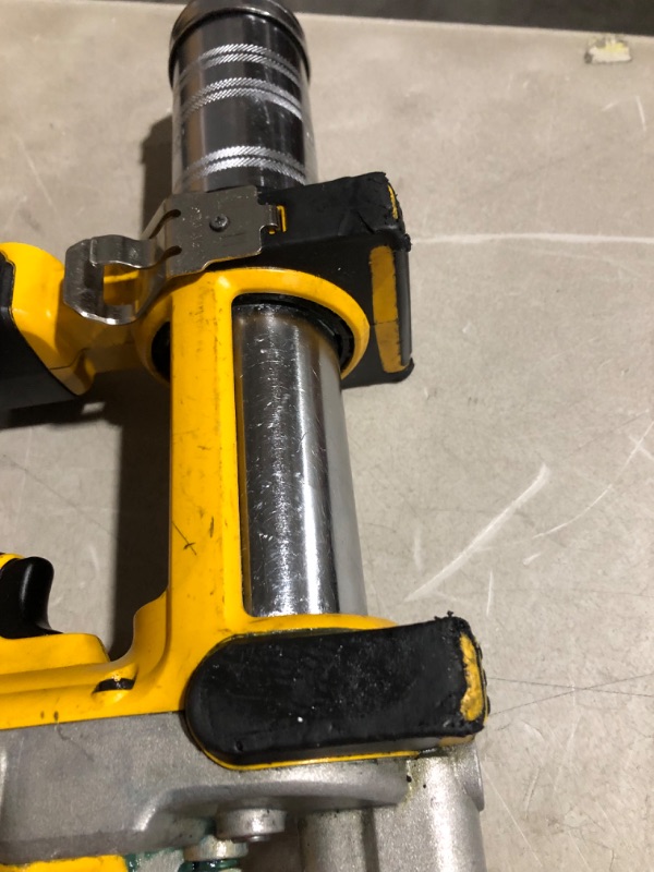 Photo 1 of ***USED - DIRTY - DAMAGED - SEE COMMENTS***
DEWALT 20-Volt MAX Cordless 10,000 PSI Variable Speed Grease Gun (Tool-Only)