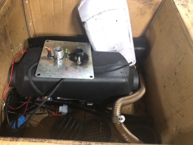 Photo 4 of **SEE NOTES Garvee Diesel Air Heater 12V, 15L Tank, Diesel Heater 8KW, Muffler, Diesel Parking Heater with LCD Thermostat Monitor & Remote Control for Trucks, Trailer, Boat and Motor-Home