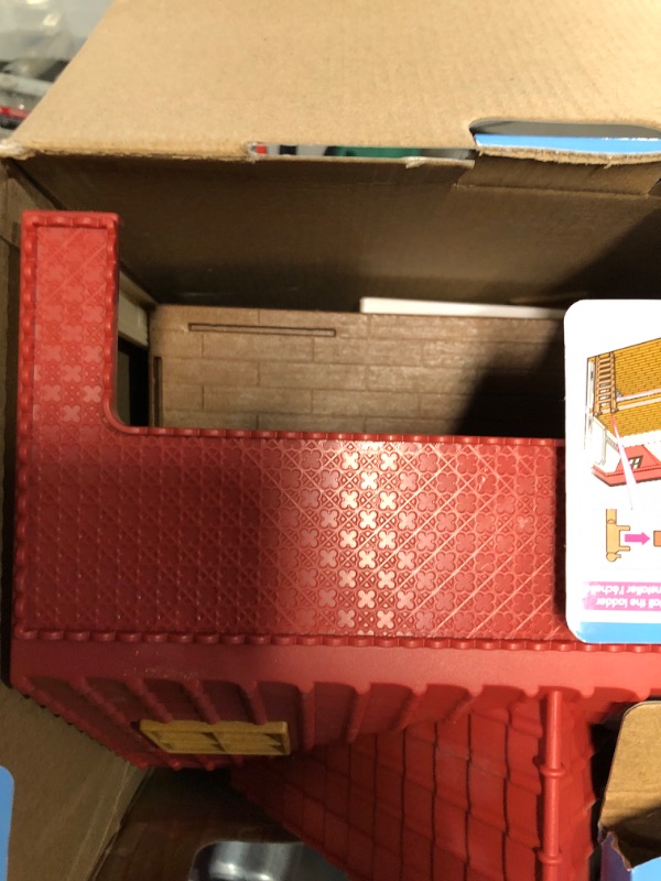 Photo 2 of ***USED - PREVIOUSLY OPENED - LIKELY MISSING PARTS***
Calico Critters Red Roof Cozy Cottage Dollhouse Playset with Figure, Furniture and Accessories