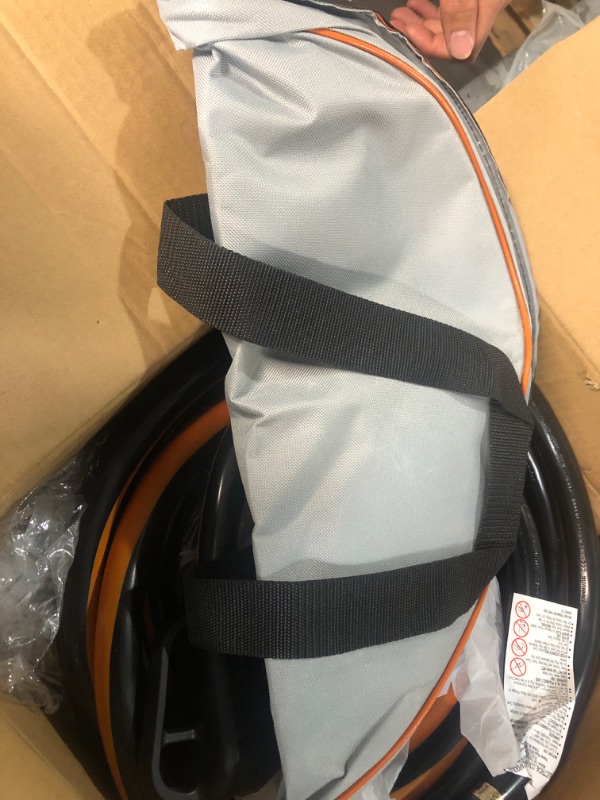 Photo 1 of RVLAND 50 Amp 25 Feet RV Power Extension Cord 14-50P to 14-50R RV Adapter Plug for RV Camper and Generator to House (Black&Orange) 25FT