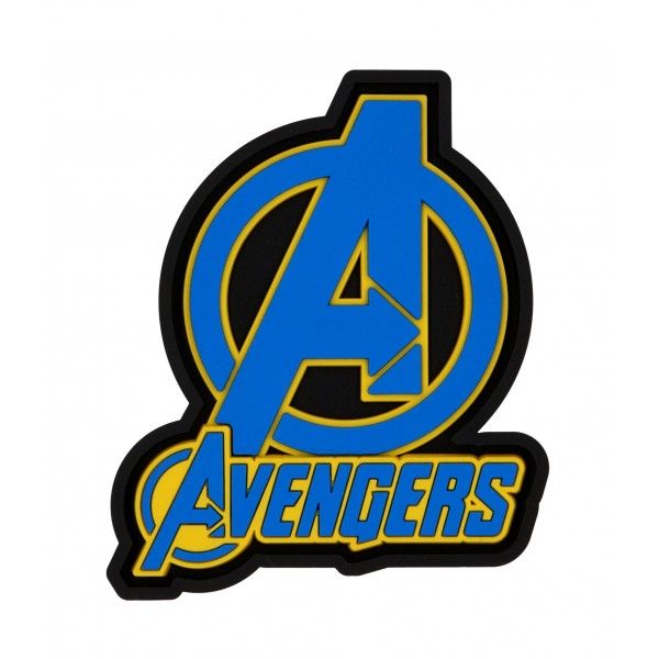 Photo 1 of Magnet - Soft Touch PVC - Marvel - Avengers Logo New 69063 (PACK 2)