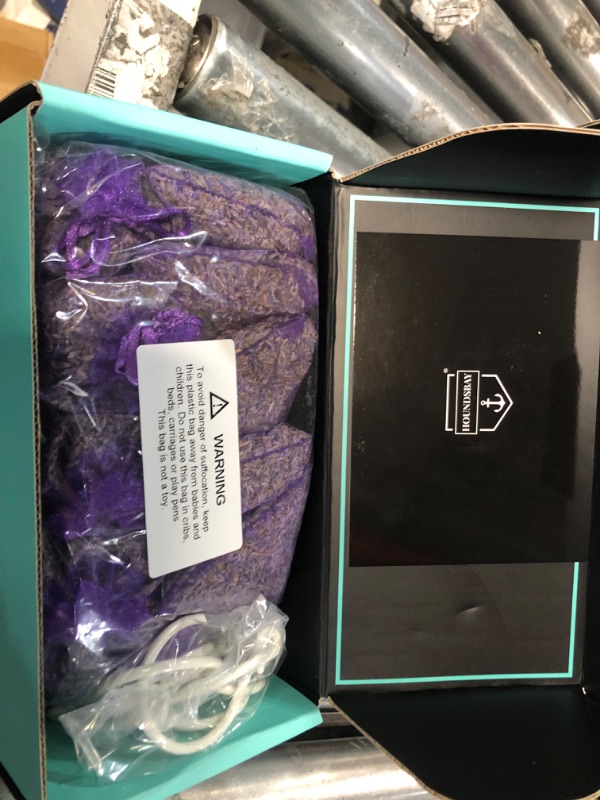 Photo 1 of 10 Lavender Sachet Bags, Fully Stuffed Scented Sachets with Hanger Hooks, Perfect for Closets, Drawers, Cars, Gym Bags, or Anyplace That Needs to Smell Better 10 Lavender Sachets