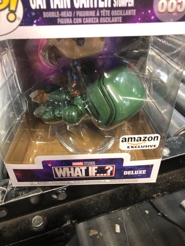 Photo 2 of Funko Pop! Deluxe Marvel: Year of The Shield - Captain Carter Riding Hydra Stomper, Amazon Exclusive