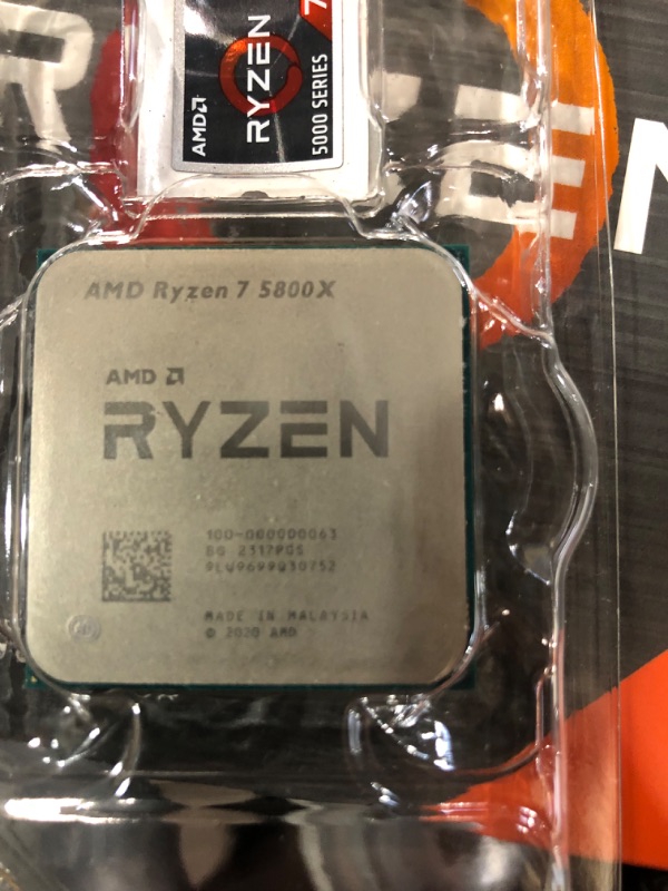 Photo 2 of AMD Ryzen 7 5800X 8-core, 16-Thread Unlocked Desktop Processor