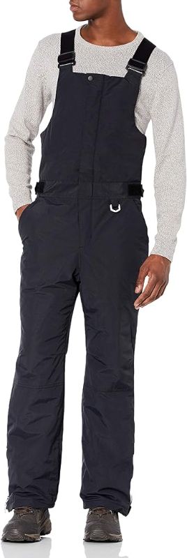 Photo 1 of Amazon Essentials Men's Water-Resistant Insulated Snow Bib Overall size M