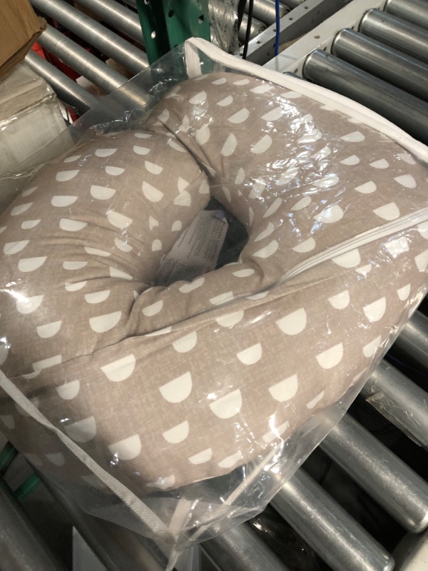 Photo 2 of **IITEM IS SIMILAR, SEE PICS Boppy Nursing Pillow and Positioner - Original, Notebook Black and White with Gold Animals, Breastfeeding, Bottle Feeding, Baby Support, with Removable Cotton Blend Cover, Awake-Time Support