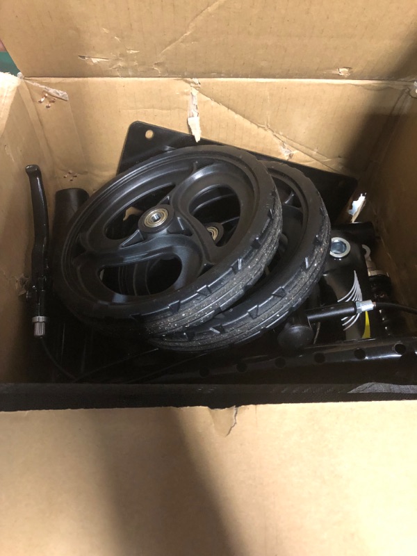 Photo 1 of **NONREFUNDABLE**FOR PARTS OR REPAIR**SEE NOTES**
BlessReach Economy Knee Scooter, Steerable Knee Walker, Foldable Knee Scooters for Foot Injuries Adult Best Crutches Alternative Black 08 Black