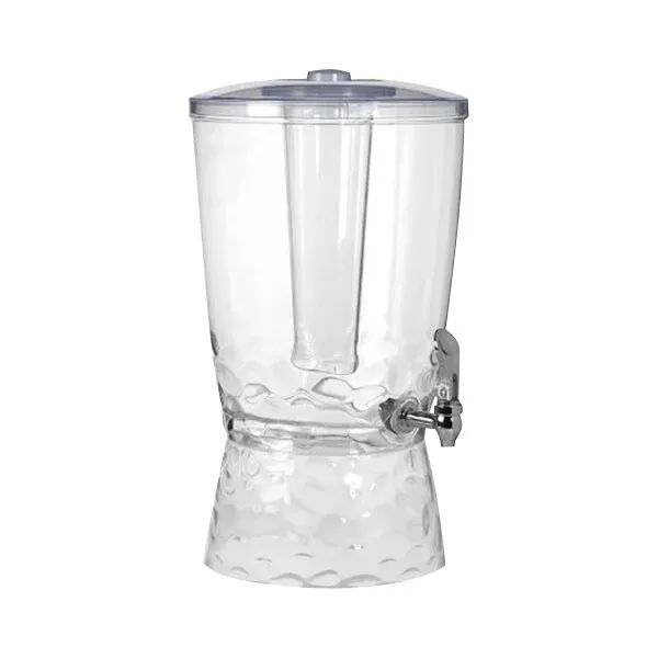 Photo 1 of **ITEM IS SIMILAR  Acrylic Pebbled Beverage Dispenser with Infusion Chamber and Ice Chamber