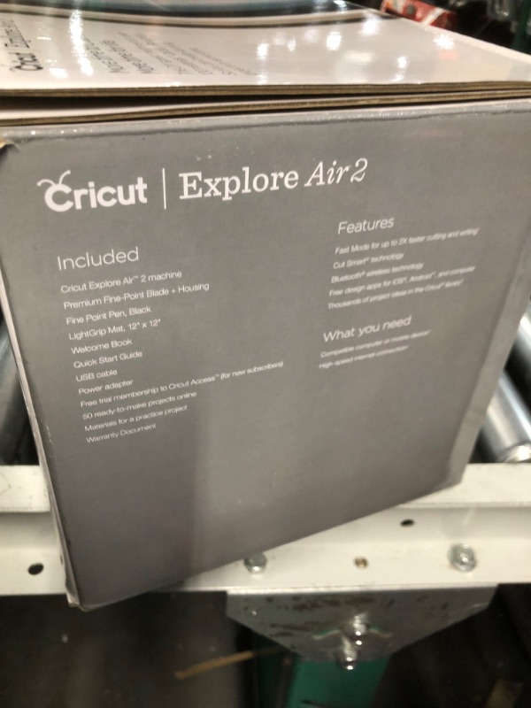 Photo 6 of **DOES NOT COME W EVEYTHING THAT IS SUPPOSE TO BE INLUDED, SEE PIC Cricut Explore Air 2 - A DIY Cutting Machine for all Crafts, Create 