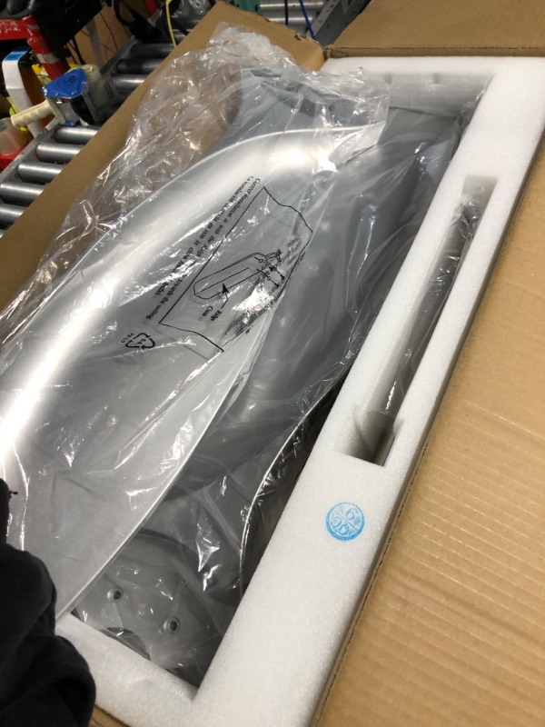 Photo 1 of Fanliving 48 Inch High CFM Quiet DC Motor Ceiling Fan with Lights Remote Control, Indoor Modern Ceiling Fan for Kitchen Living Room, 3 Blade Silver Bedroom Ceiling Fan Silver 48 Inch