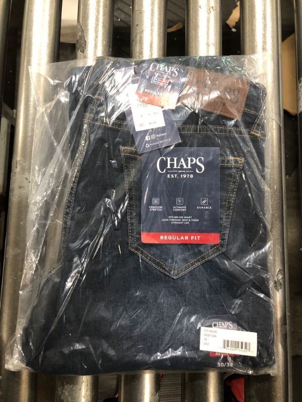 Photo 1 of Chaps Men’s Comfort Stretch Denim Regular Fit – Size 30x32
