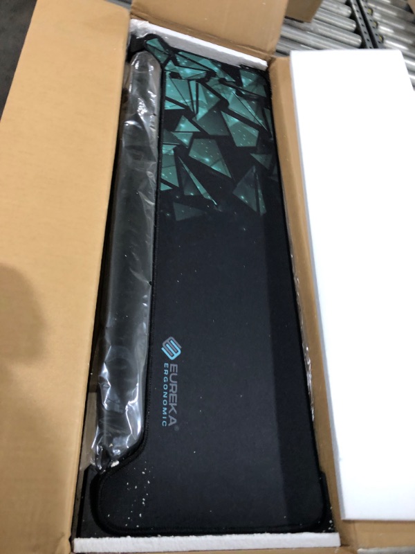 Photo 1 of EUREKA ERGONOMIC Height Adjustable Mouse & Keyboard Tray Under Desk, 28x10'' Large Slide Out Swivel Tilt Computer Keyboard Drawer with Mouse Pad for Gaming Home Office Desk, Dual Mount