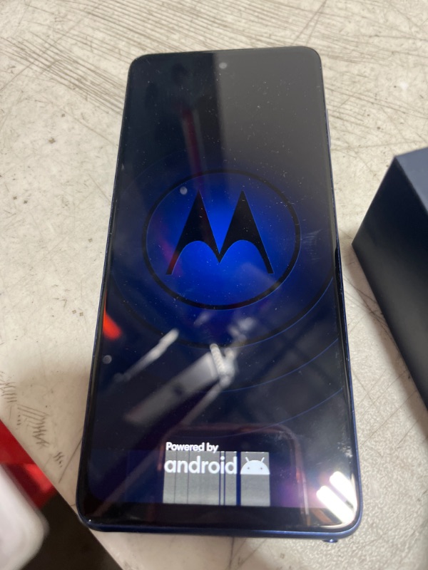 Photo 5 of damaged see photos - Motorola Moto G Stylus | 2022 | 2-Day Battery | Unlocked | Made for US 4/128GB | 50MP Camera | Twilight Blue