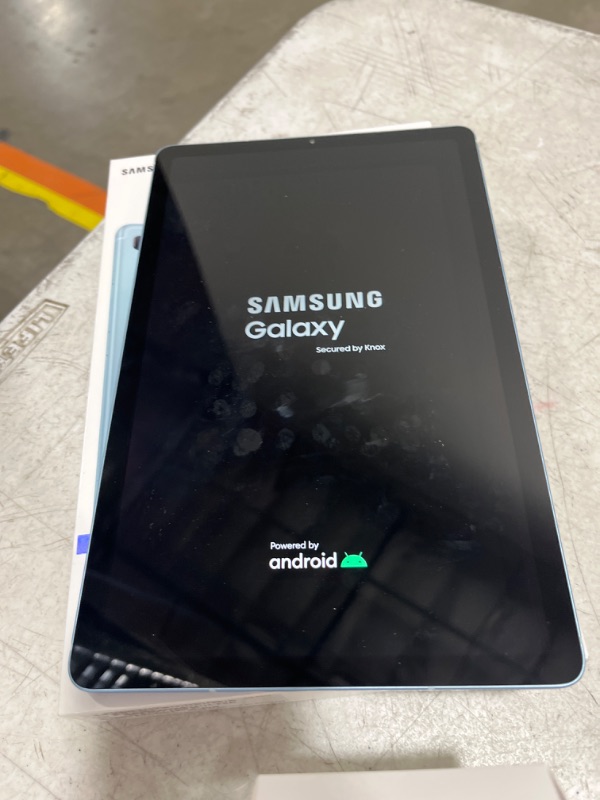 Photo 4 of please read - NEEDS TO BE UNLOCKED - LOCKED - SAMSUNG Galaxy Tab S6 Lite 10.4" 64GB Android Tablet, LCD Screen, S Pen Included, Slim Metal Design, AKG Dual Speakers, 8MP Rear Camera, Long Lasting Battery, US Version, 2022, Angora Blue 64GB Angora Blue - p