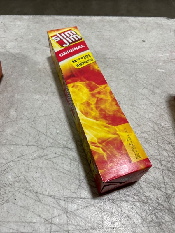 Photo 3 of Slim Jim Giant Smoked Meat Stick, Original Flavor, Keto Friendly, 0.97 Ounce (Pack of 24)