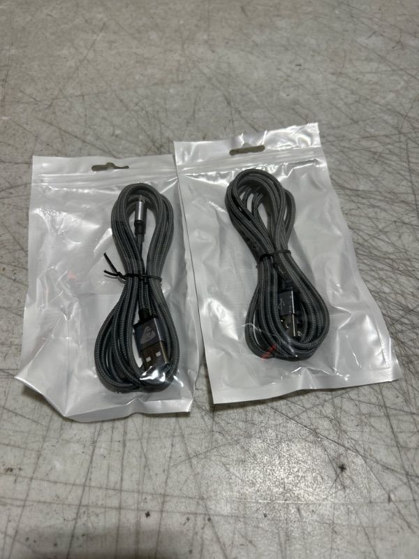 Photo 1 of iPhone Charger 6 feet 2Pack,Long Lightning Cable 6ft,Nylon Braided Fast Charging Cord for Apple MFi Certified iPhone 13/12/11/Pro/Pro Max/SE/XS/XS Max/XR/X/8/8 Plus/iPad(Grey)
