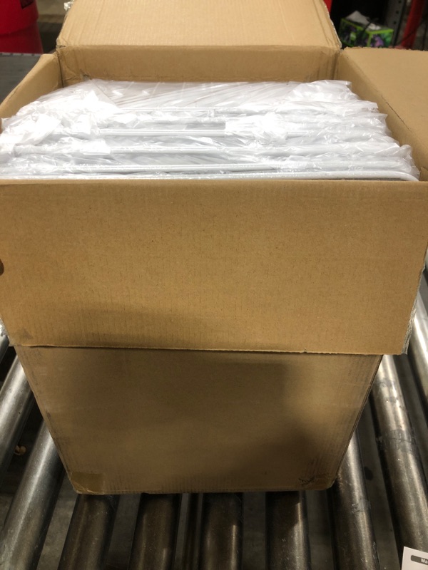 Photo 1 of Wire Storage Baskets, iSPECLE 6 Pack Extra Large Wire Basket Pantry Organization Sturdiness Metal Freezer Baskets Organizer Bins with Handles for Kitchen Pantry Shelf Laundry Cabinets, White White Large