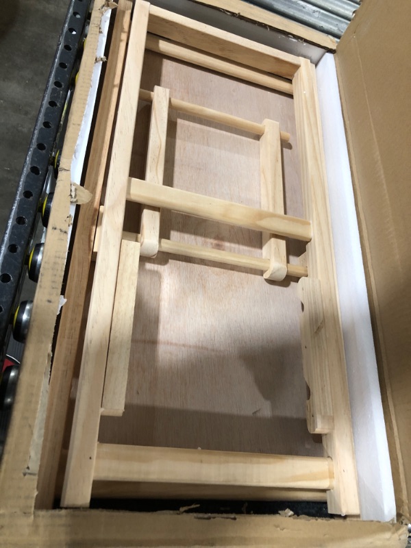 Photo 1 of Pet Ramp Ladder Adjustable Dog Ramp with Traction Mat, Wooden Pet Steps Ladder for Small and Older Animals, Non Slip Pet Ladder for Car, Bed, Couch, Up to 100 Pounds (2 Gears Adjust)