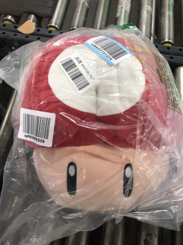 Photo 2 of Club Mocchi-Mocchi- Nintendo Super Mario Plush — Mushroom Plushie — Collectible Squishy Plushies — 15 Inch