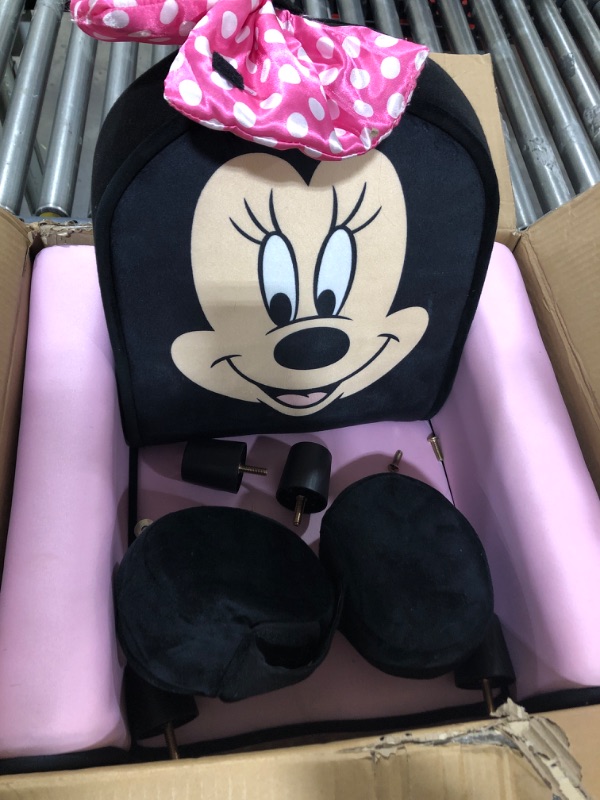 Photo 2 of Delta Children Figural Upholstered Kids Chair, Disney Minnie Mouse