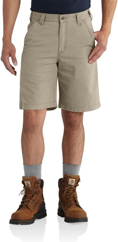 Photo 1 of 3pk of 42 regular Carhartt Men's Rugged Flex Relaxed Fit Canvas Work Short
