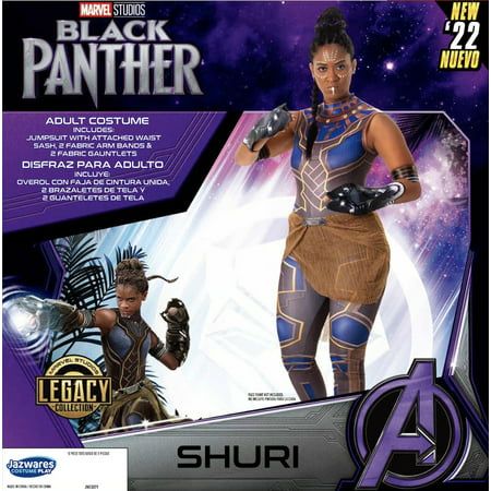 Photo 1 of Case of 6  -- Marvel’s Shuri Women Halloween Costume -Small 