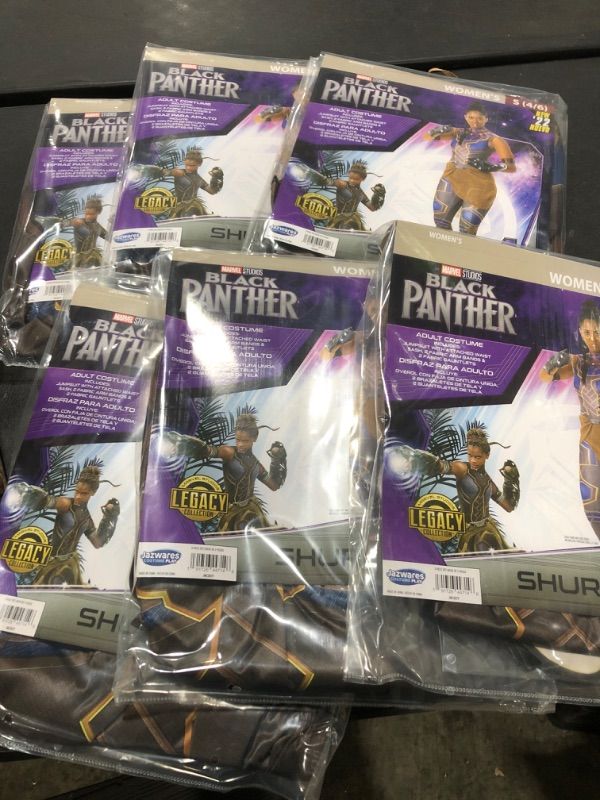 Photo 1 of Case of 6  -- Marvel’s Shuri Women Halloween Costume -Small 