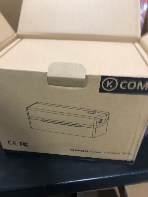 Photo 3 of K COMER HD Thermal Shipping Label Printer 300DPI, Direct Thermal 4x6 High-Speed Label Printer, Compatible with Windows and Mac,Supports Multiple Platform Applications 300dpi + 150mm/s