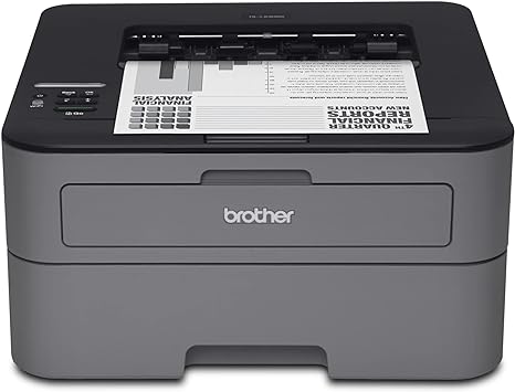 Photo 1 of Brother HLL2305W Compact Mono Laser Single Function Printer with Wireless and Mobile Device Printing (RHLL2305W) (Renewed) Renewed: HLL2305W (Wireless)