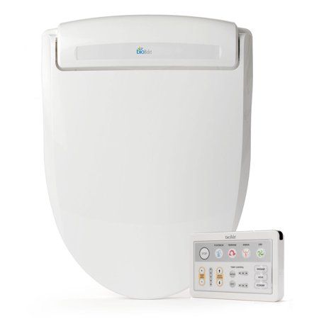 Photo 1 of BIO BIDET BB-1000 Supreme Electric Bidet Seat for Round Toilets in White
