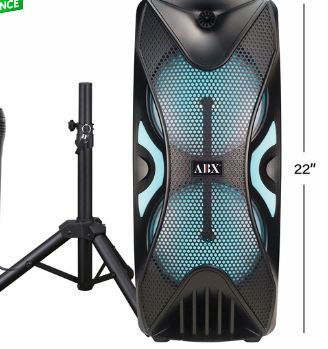 Photo 1 of audio box abx -2800s with stand