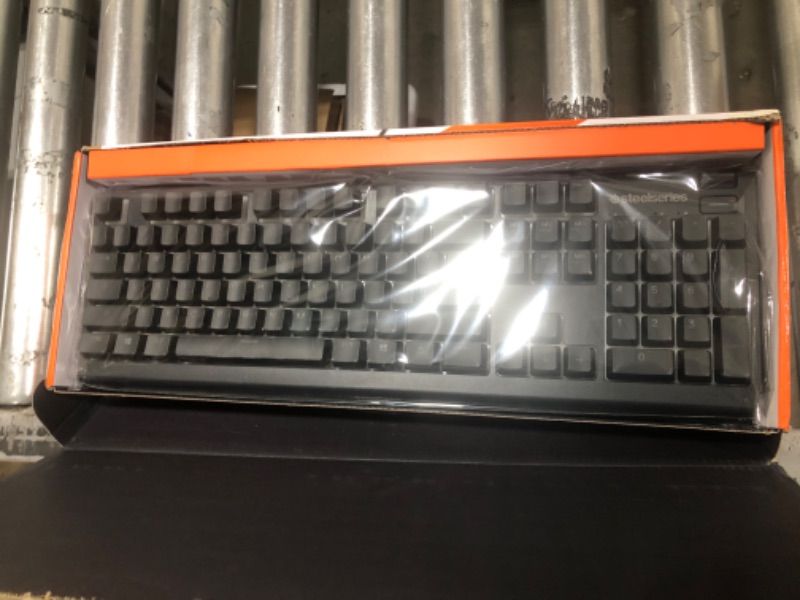 Photo 2 of SteelSeries Apex Pro RGB Backlit Gaming Keyboard with Mechanical Switches and OLED Smart Display