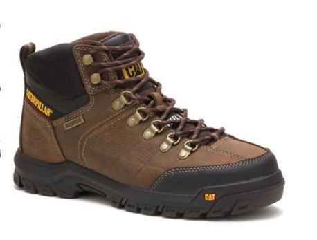 Photo 1 of CATERPILLAR MEN'S THRESHOLD S:7WATERPROOF WORK BOOTS - STEEL TOE
