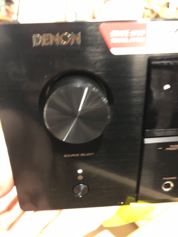 Photo 1 of Denon AVR-X3800H 9.4-Ch Receiver (2022 Model) - 8K UHD Home Theater AVR (105W X 9) Built-in Bluetooth, Wi-Fi & HEOS Multi-Room Streaming, Dolby Atmos, DTS:X, IMAX Enhanced & Auro 3D