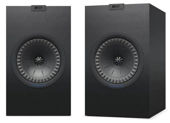 Photo 1 of KEF Q350 Bookshelf Speakers (Pair, Black) & Q150B Q150 Bookshelf Speakers (Pair, Black) Black Speakers