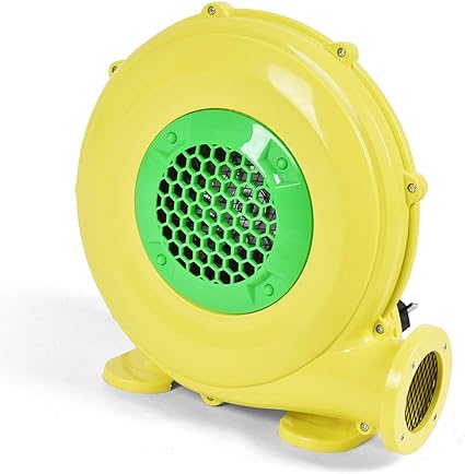 Photo 1 of Costzon Air Blower, 480W Bounce House Blower, Pump Fan Commercial Inflatable Bouncer Blower, Air Blower for Inflatables, Perfect for Inflatable Bounce House, Waterslide, Bouncy Castle (480 Watt 0.6HP)
