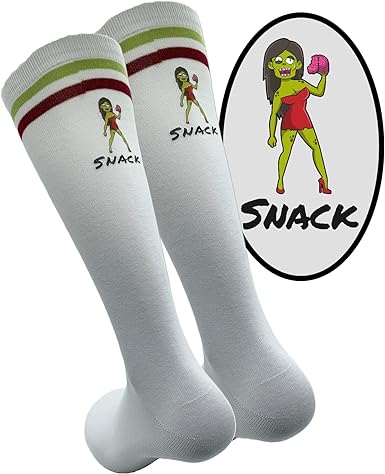 Photo 1 of Holiday Hero Halloween Knee-High Socks, Several Varieties, Hilarious and Fun
