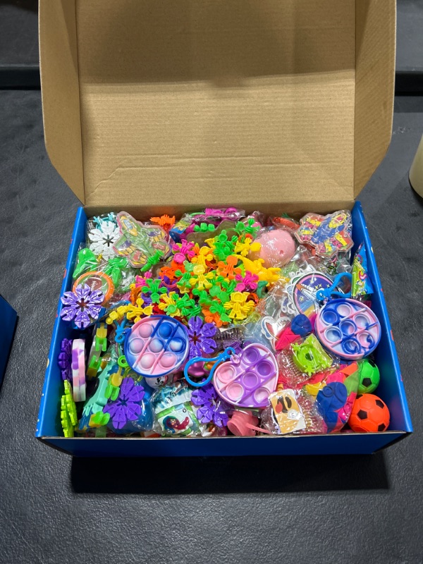 Photo 1 of 2023 New Party Favors, 718PCS Fidget Toys Pack, Goodie Bag Stuffers, Autism Sensory Toys, Carnival Prizes Bulk, Pinata Filler Stuffers Toys, Stocking Stuffers, Treasure Box Birthday Party