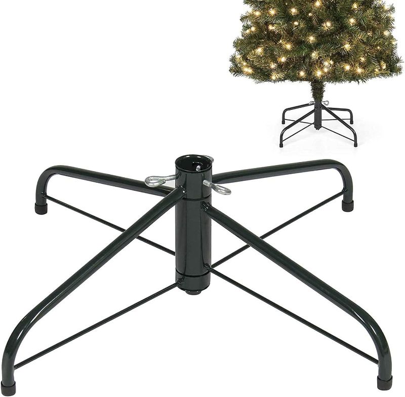 Photo 1 of  Christmas Tree Stand for Artificial Trees, Folding Christmas Tree Base