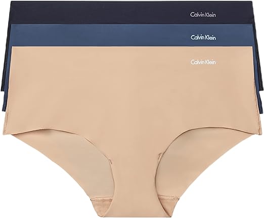 Photo 1 of Calvin Klein Women's Invisibles Hipster Multipack Panty
