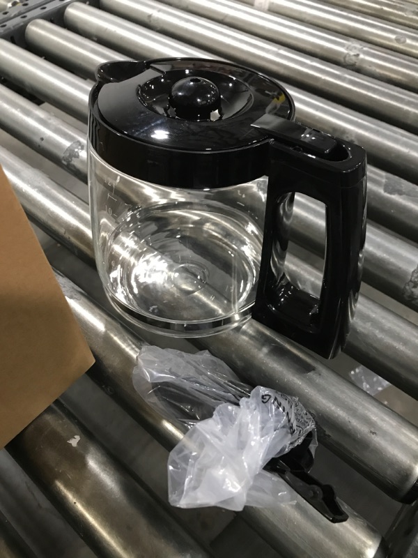 Photo 2 of 12-Cup Replacement Glass Coffee Carafe for Cuisinart Coffee Maker Models DCC-1200, DCC-1100BK, DCC-2650, CHW-12, CHW-12P1, DGB-550BK, DGB-550BK1, DGB-625BC, DGB-700BC, and SS-12 | Part# DCC-1200PRC
