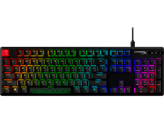 Photo 1 of HyperX Alloy Origins PBT HX Aqua - Mechanical Gaming Keyboard
