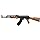 Photo 1 of 365 FPS Lightweight Durable Polymer AK-47 Tactical Airsoft Spring Rifle - Black