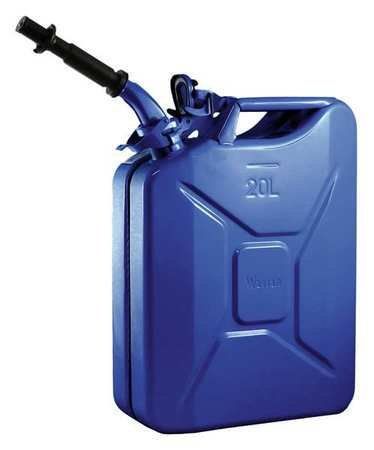Photo 1 of 5.28 Gal, 20 L Blue Cold Rolled Steel Gas Can
