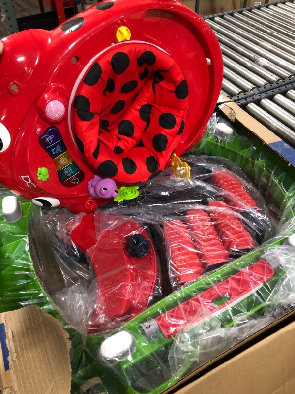 Photo 1 of Delta Children Lil Play Station 4-in-1 Activity Walker - Sadie The Ladybug