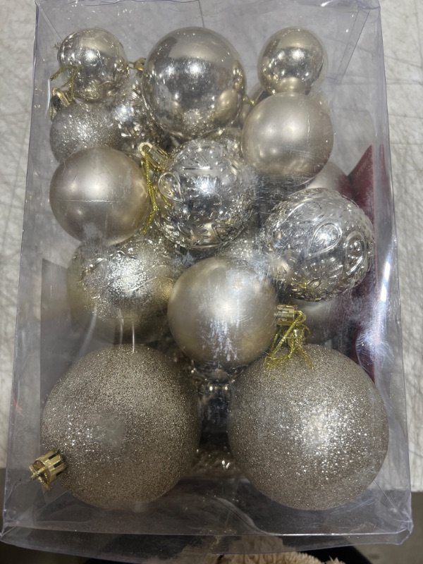 Photo 1 of 45 pc Christmas ornaments 