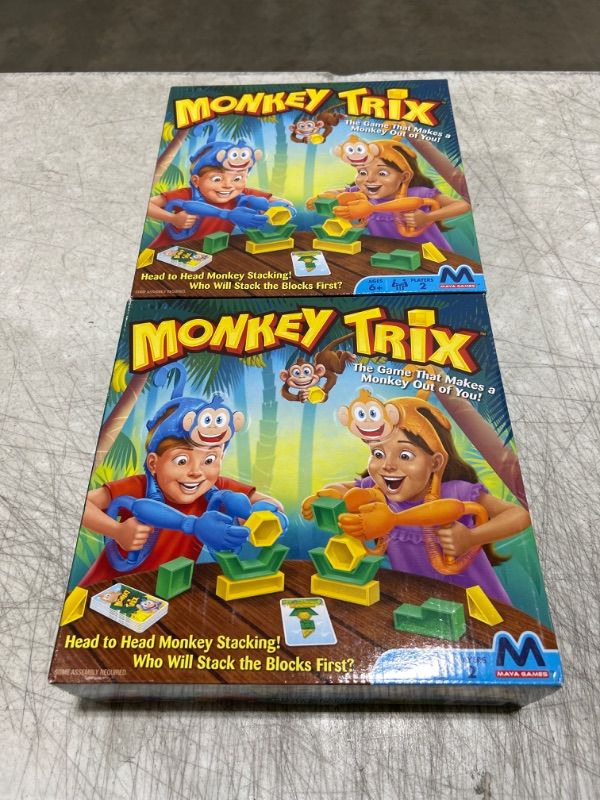 Photo 2 of 2 PACK - Maya Games - 34150 Monkey Trix - Family Board Game
