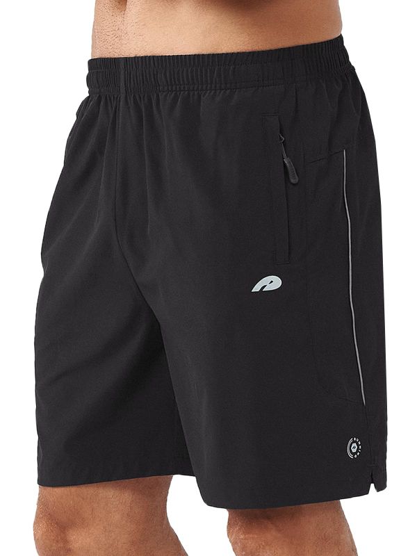 Photo 1 of ALLZERO Men's Athletic Workout Shorts Gym Running 7" Short Quick Dry Lightweight Training Sports Shorts with Zipper Pockets - size small 
